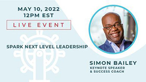 View more details on Keynote Speaker and Success Coach Simon Bailey's Live Event